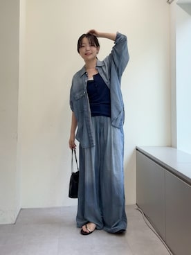manakaさん(レディース・162cm)の夏コーディネート