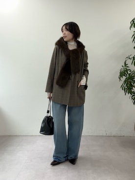 manakaさん(レディース・162cm)の秋コーディネート