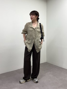 「20代後半」｜manakaさん（レディース・162cm）の春コーディネート