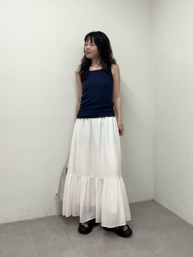 manakaさん(レディース・162cm)の春コーディネート