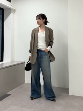 manakaさん（レディース・162cm）の夏コーディネート