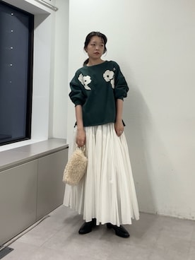 manakaさん（レディース・162cm）の秋コーディネート