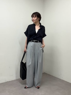 「20代後半」｜manakaさん（レディース・162cm）の春コーディネート