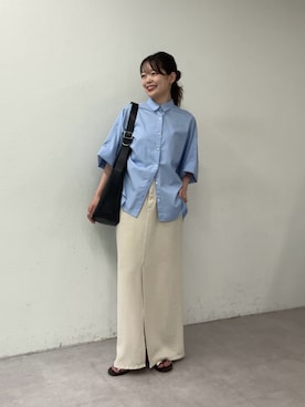 manakaさん(レディース・162cm)の夏コーディネート