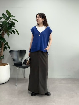 manakaさん(レディース・162cm)の夏コーディネート