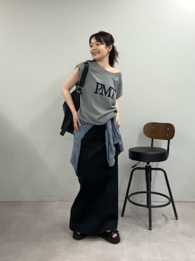 manakaさん（レディース・162cm）の夏コーディネート