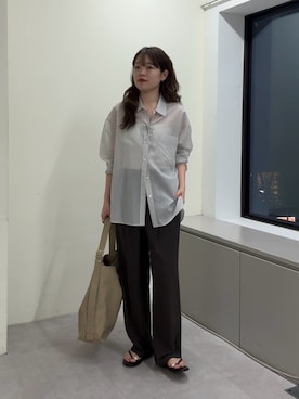 「20代後半」｜manakaさん（レディース・162cm）の春コーディネート