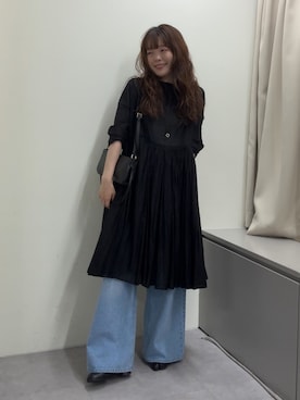 manakaさん（レディース・162cm）の冬コーディネート