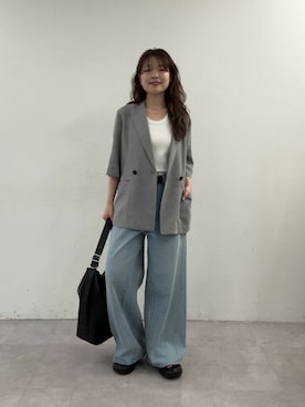 manakaさん（レディース・162cm）の春コーディネート