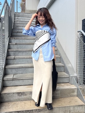 「アイテム（アクセサリー）」を使った、manakaさん（レディース・162cm・20代）の冬コーディネート