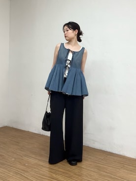 manakaさん(レディース・162cm)の夏コーディネート