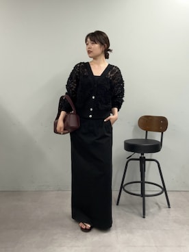 「チノスカート」｜manakaさん（レディース・162cm）の夏コーディネート