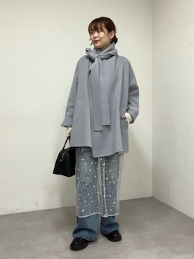 「アイテム（ワンピース/ドレス）」を使った、manakaさん（レディース・162cm・20代）の秋コーディネート