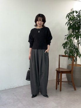 manakaさん(レディース・162cm)の秋コーディネート