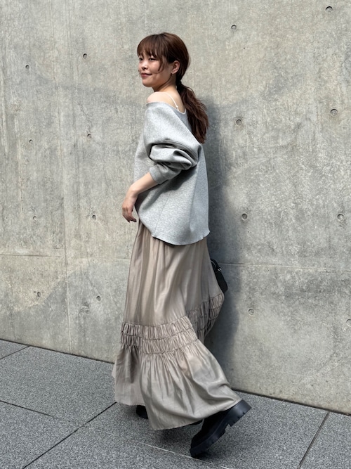 GALLARDAGALANTE tシャツ 「大人のスウェット」ボートネック