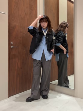 manakaさん(レディース・162cm)の冬コーディネート