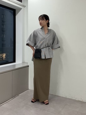 manakaさん(レディース・162cm)の夏コーディネート