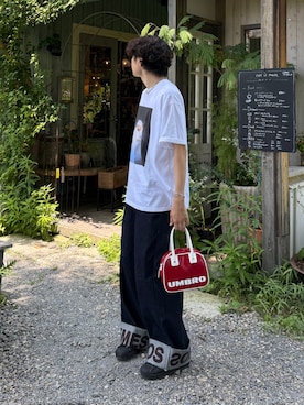 「UMBRO（アンブロ）のアイテム」を使った、gucciさん（メンズ・177cm）の夏コーディネート