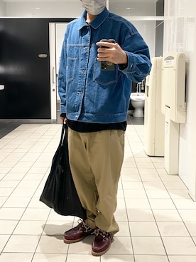 potehe.higeoさん（メンズ・172cm）の冬コーディネート