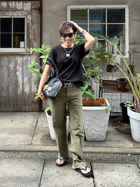 「コーディネート」｜Yoko  Ishibashiさん（レディース・153cm）の夏コーディネート