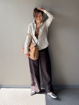 Yoko Ishibashiさん(レディース・153cm)の春コーディネート