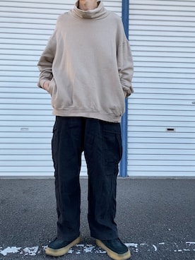 「confect（コンフォクト）のアイテム」を使った、kazuさん（メンズ・170cm）の冬コーディネート