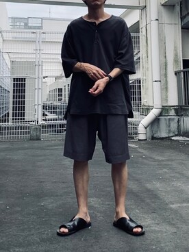 「confect（コンフォクト）のアイテム」を使った、kazuさん（メンズ・170cm）の春コーディネート