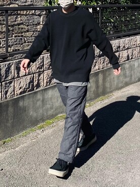 「confect（コンフォクト）のアイテム」を使った、kazuさん（メンズ・170cm）の冬コーディネート