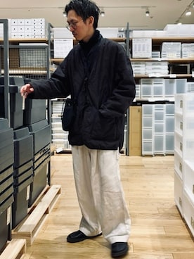 「confect（コンフォクト）のアイテム」を使った、kazuさん（メンズ・170cm）の冬コーディネート