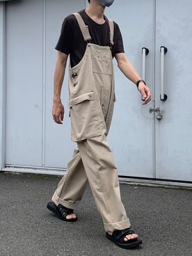 「ザノースフェイス」｜kazuさん（メンズ・170cm）の夏コーディネート