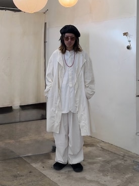 「アイテム（スリッポン）」を使った、kazuさん（メンズ・170cm）の冬コーディネート