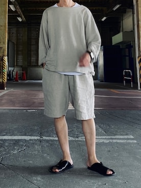 「confect（コンフォクト）のアイテム」を使った、kazuさん（メンズ・170cm）の春コーディネート