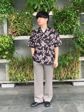 tk.TAKEO KIKUCHI 国分寺マルイさん（メンズ・168cm）の夏コーディネート