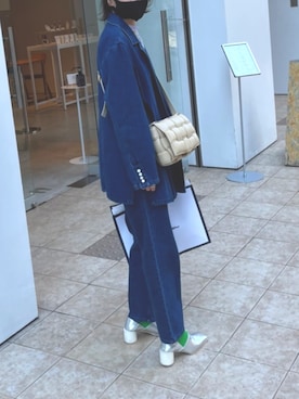 「お買い物」｜「アイテム（ジャケット/アウター）」を使った、aiさん（レディース・164cm）の冬コーディネート