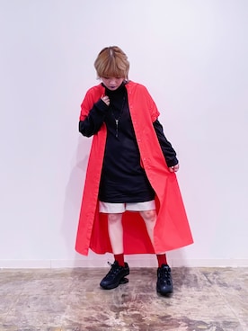 「アイテム（その他）」を使った、ちゃまさん（レディース・155cm・20代）の秋コーディネート