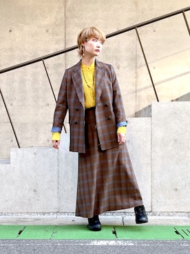 「wearhalloween2021」｜ちゃまさん（レディース・155cm）の秋コーディネート