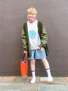 「いいね返し」｜ちゃまさん（レディース・155cm）の秋コーディネート