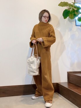 𝓜𝓮𝓲❣︎ さん(レディース・158cm)の秋コーディネート