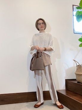 𝓜𝓮𝓲❣︎ さん（レディース・158cm）の秋コーディネート