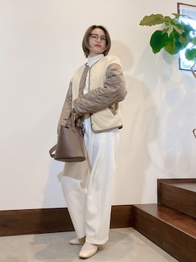 𝓜𝓮𝓲❣︎ さん（レディース・158cm）の冬コーディネート