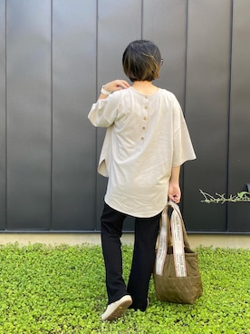 「Java（ジャバ）のアイテム」を使った、𝓜𝓮𝓲❣︎ さん（レディース・158cm）の秋コーディネート