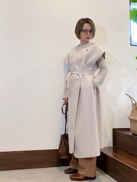 𝓜𝓮𝓲❣︎ さん（レディース・158cm）の秋コーディネート