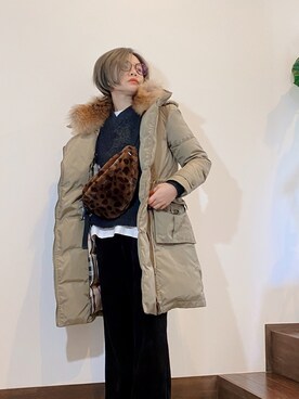 𝓜𝓮𝓲❣︎ さん（レディース・158cm）の冬コーディネート