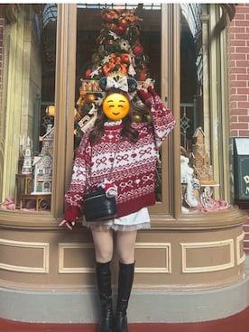 「アイテム（ブーツ）」を使った、akr.さん（レディース・149cm・20代）の冬コーディネート