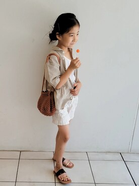 Mさん（キッズ・120cm）の夏コーディネート