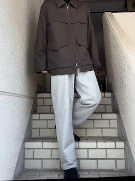 LIDNM（リドム）の「VINTAGE GOAT RIDING BLOUSON（ブルゾン）」 - WEAR