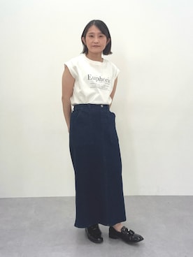 「nissen（ニッセン）のアイテム」を使った、ゆっかさん（レディース・146cm）の夏コーディネート