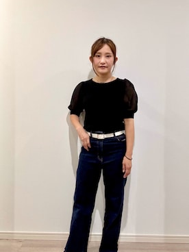 ゆっかさん（骨格ナチュラル・レディース・146cm）の秋コーディネート