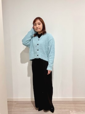 「nissen（ニッセン）のアイテム」を使った、ゆっかさん（レディース・146cm）の冬コーディネート