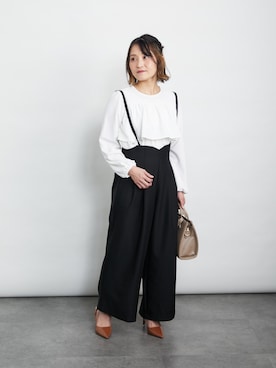 「小柄女子」｜ゆっかさん（レディース・146cm・30代）の冬コーディネート